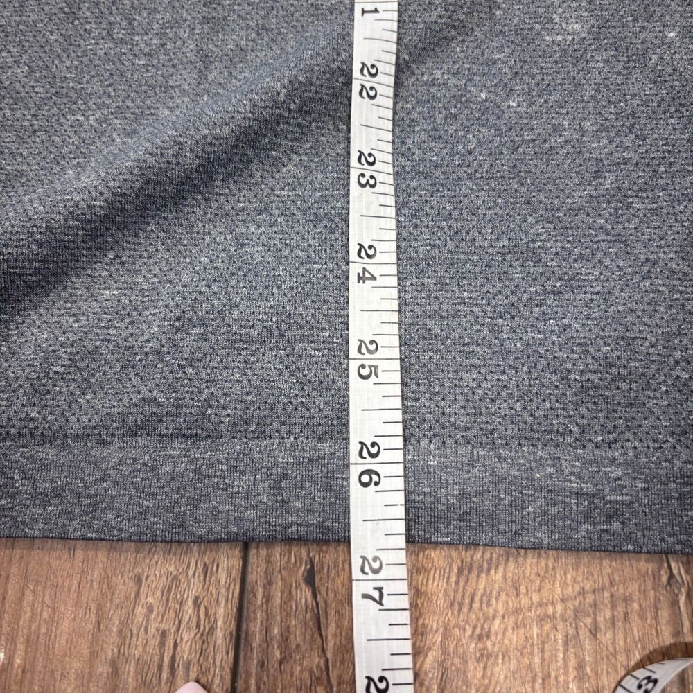 Lululemon Metal Vent Tech Short-Sleeve Shirt Gray Athletic Gym Workout Stretch M - Picture 5 of 6